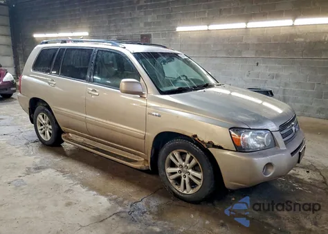 2007 Toyota Highlander Hybrid из США, поврежденный, VIN JTEHW21AX70046204